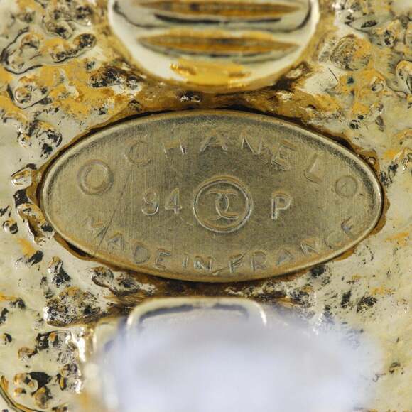 CHANEL Authentic Gold Earrings